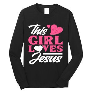 Cute Christian Girl Gift Long Sleeve Shirt