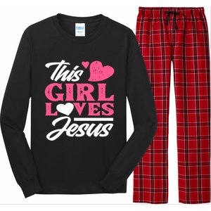 Cute Christian Girl Gift Long Sleeve Pajama Set