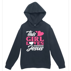 Cute Christian Girl Gift Urban Pullover Hoodie