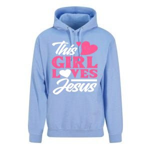 Cute Christian Girl Gift Unisex Surf Hoodie