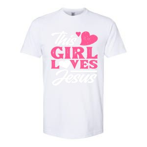 Cute Christian Girl Gift Softstyle CVC T-Shirt