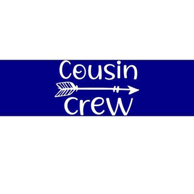 Cousin Crew Gift Bumper Sticker