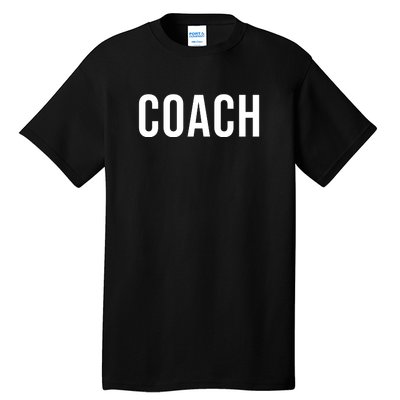 Coach Coaches Gift Tall T-Shirt