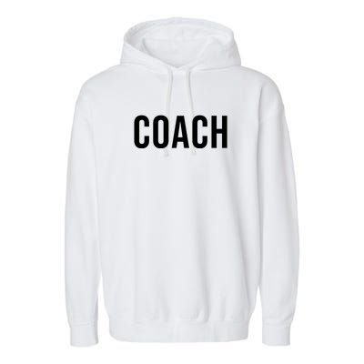 Coach Coaches Gift Garment-Dyed Fleece Hoodie