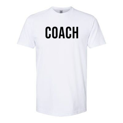 Coach Coaches Gift Softstyle® CVC T-Shirt