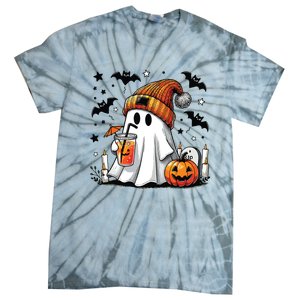 Cute C Ghost Coffee Women Tie-Dye T-Shirt