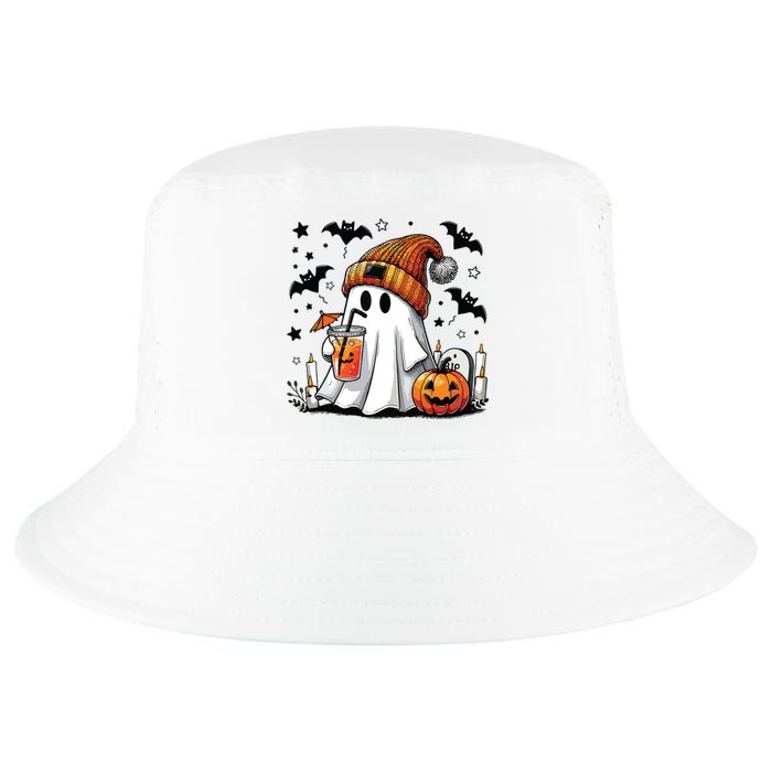 Cute C Ghost Coffee Women Cool Comfort Performance Bucket Hat