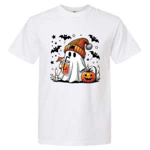 Cute C Ghost Coffee Women Garment-Dyed Heavyweight T-Shirt