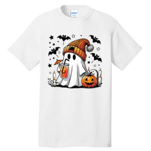 Cute C Ghost Coffee Women Tall T-Shirt