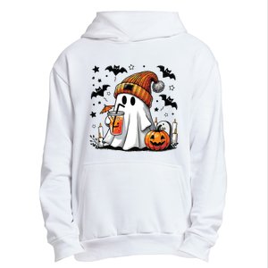 Cute C Ghost Coffee Women Urban Pullover Hoodie