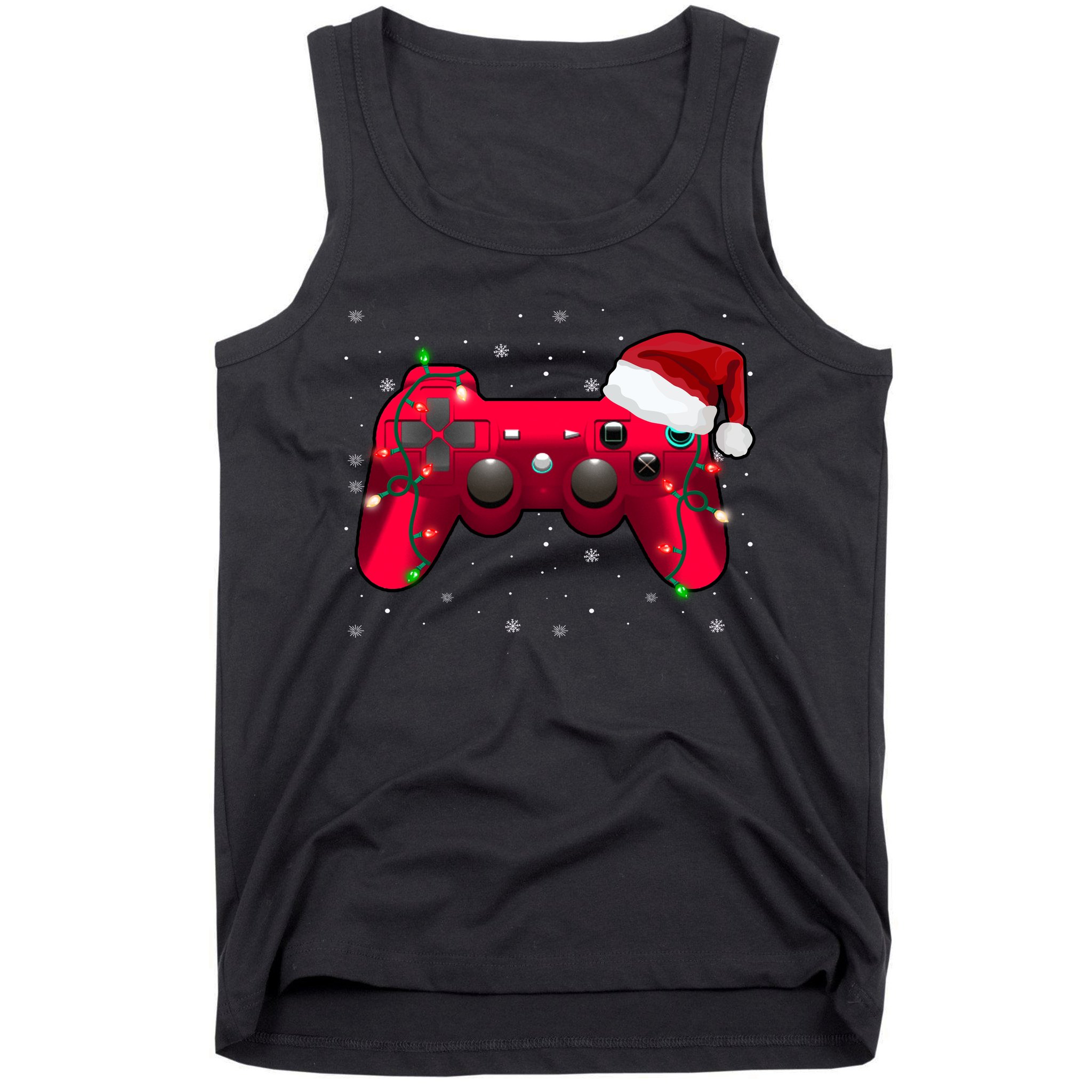 Christmas Controller Gamer Gift Tank Top