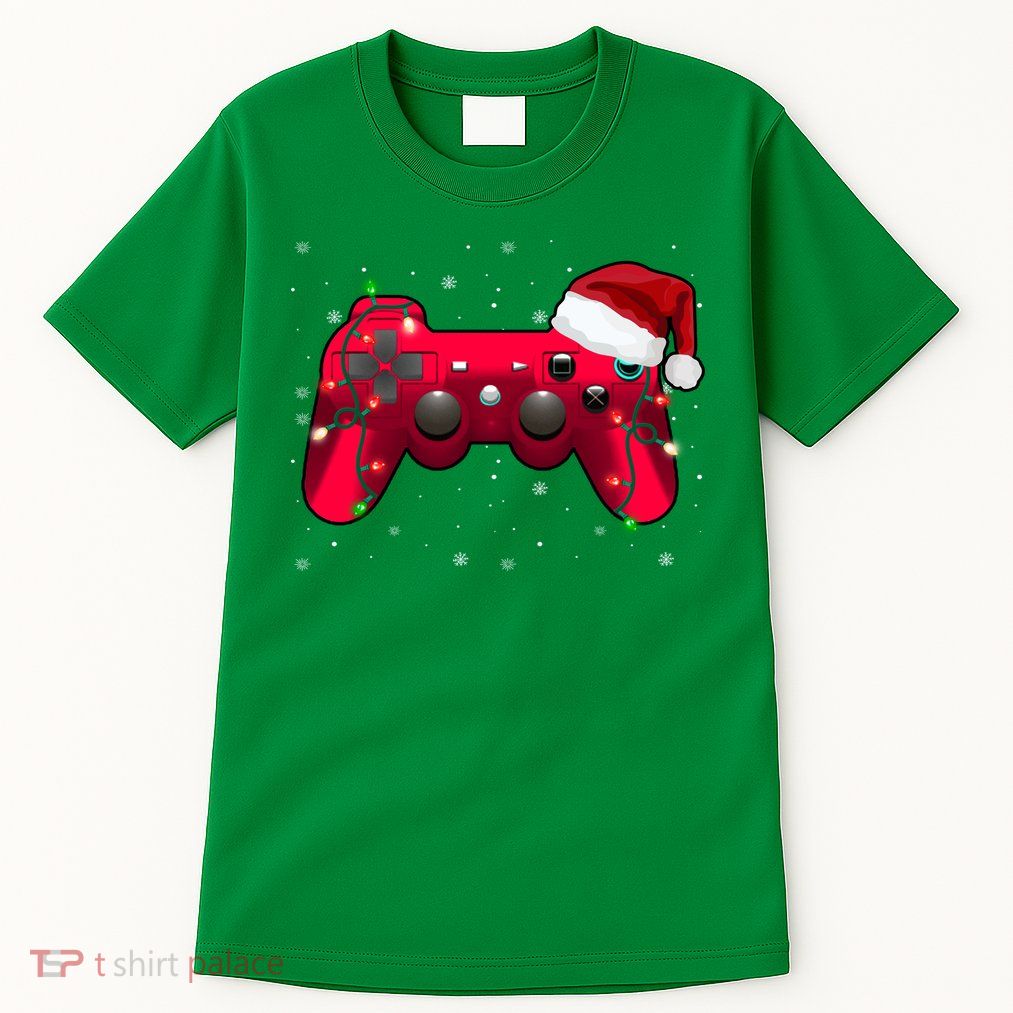 Christmas Controller Gamer Gift Tall T-Shirt