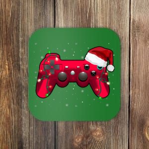 Christmas Controller Gamer Gift Coaster