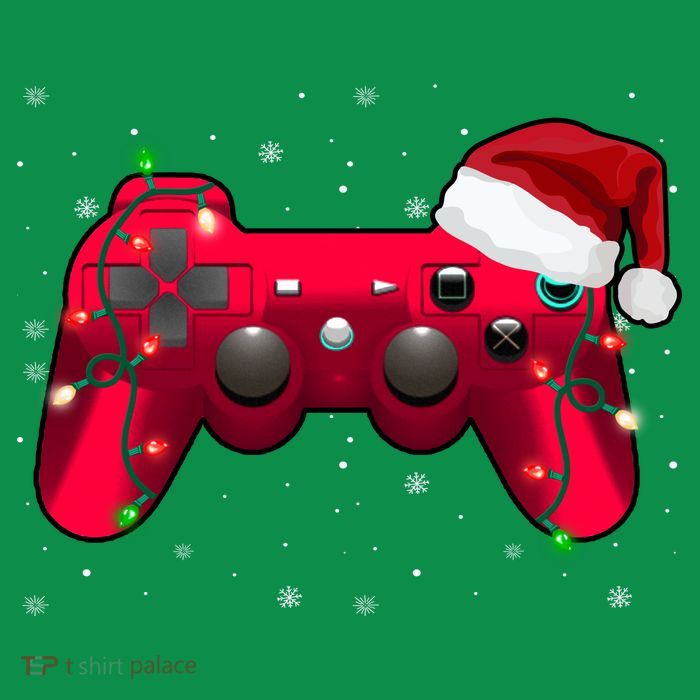 Christmas Controller Gamer Gift Premium T-Shirt
