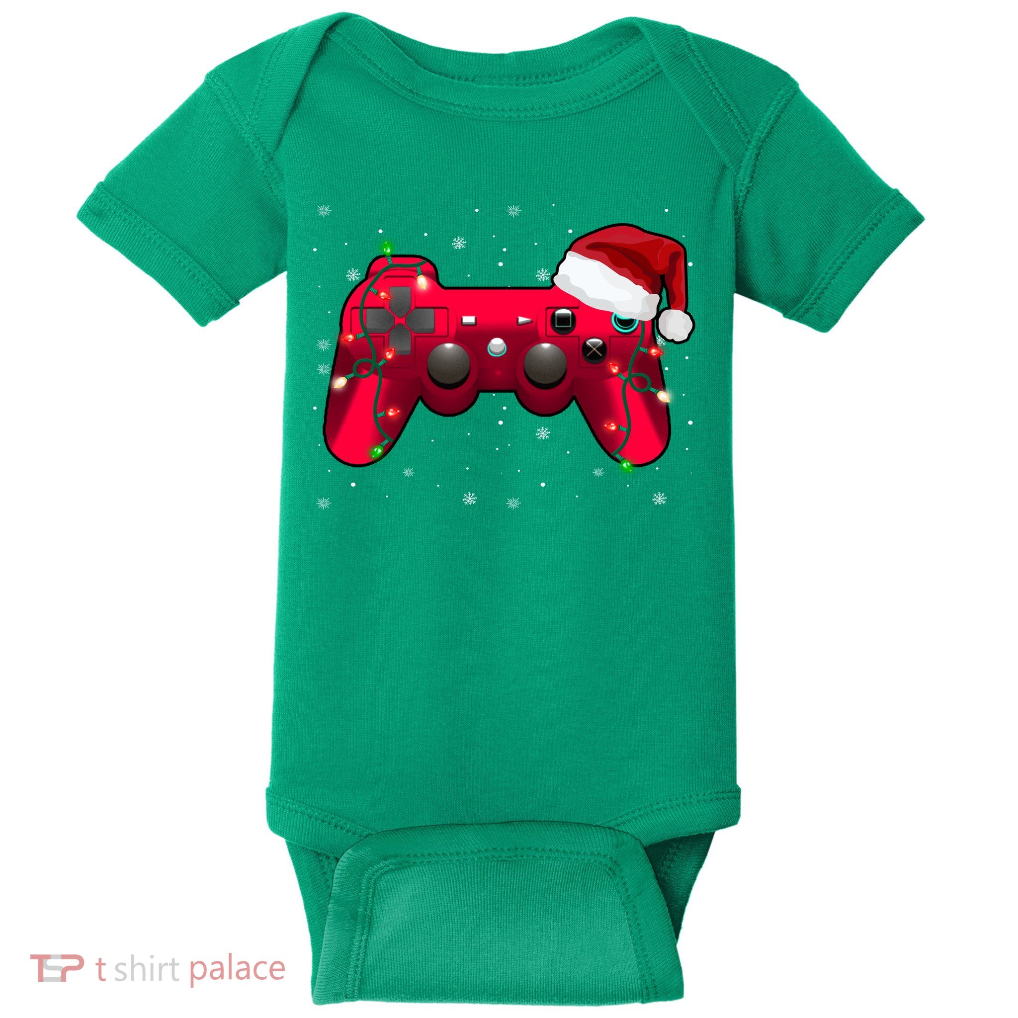 Christmas Controller Gamer Gift Baby Bodysuit