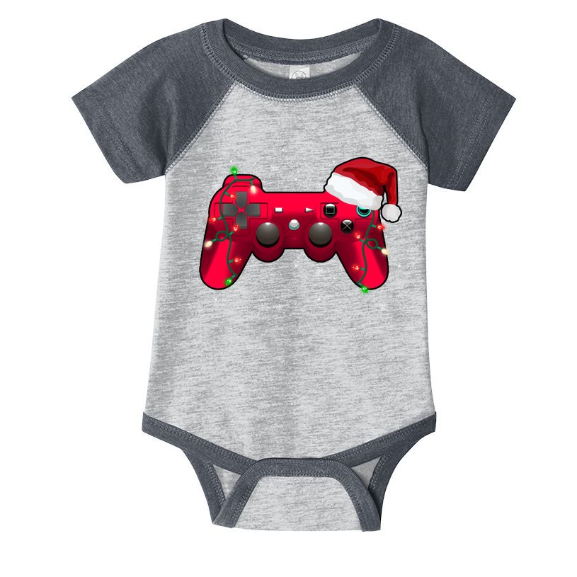 Christmas Controller Gamer Gift Infant Baby Jersey Bodysuit