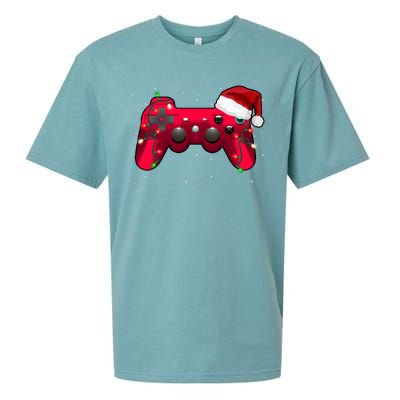 Christmas Controller Gamer Gift Sueded Cloud Jersey T-Shirt