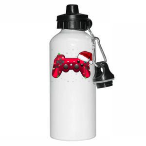 Christmas Controller Gamer Gift Aluminum Water Bottle