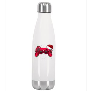 Christmas Controller Gamer Gift Stainless Steel Insulated Water Bottle