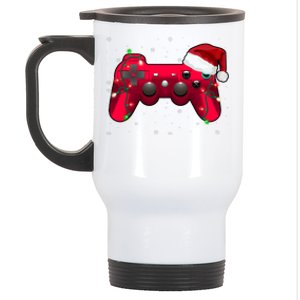 Christmas Controller Gamer Gift Stainless Steel Travel Mug