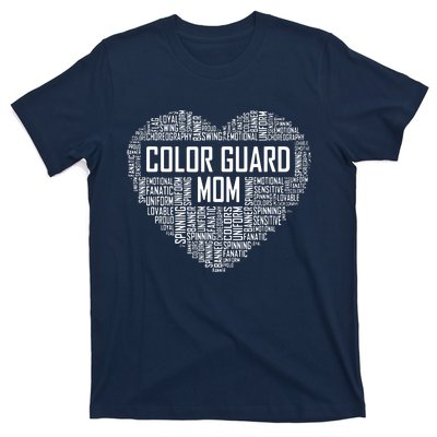 Cute Color Guard Mom Gift Colorguard Marching Band T-Shirt