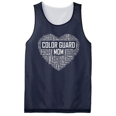 Cute Color Guard Mom Gift Colorguard Marching Band Mesh Reversible Basketball Jersey Tank