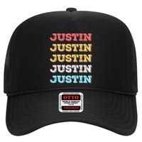 Cute Custom Gift Justin Name Personalized Trucker Hat