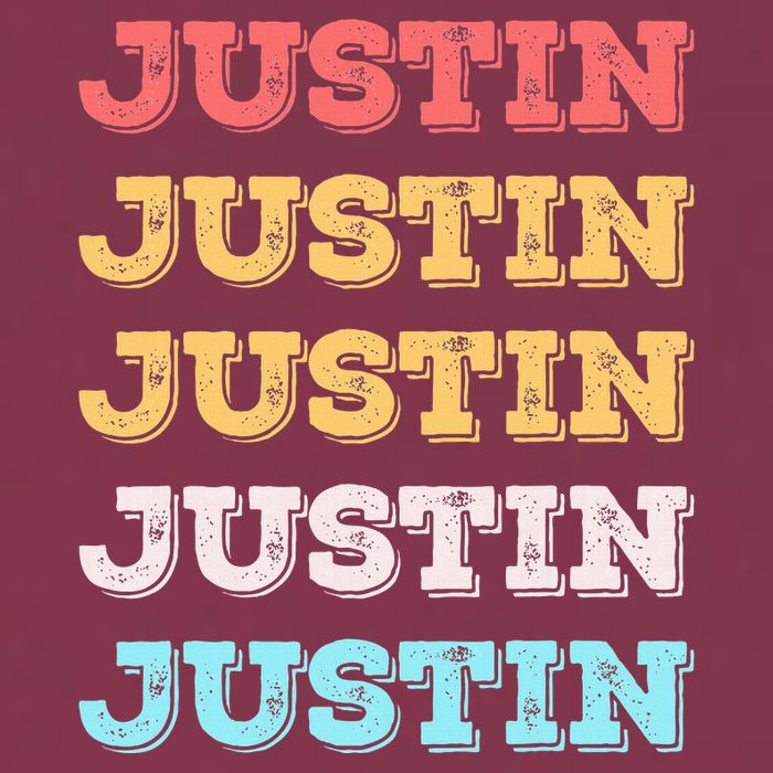 Cute Custom Gift Justin Name Personalized 16oz Travel Tumbler