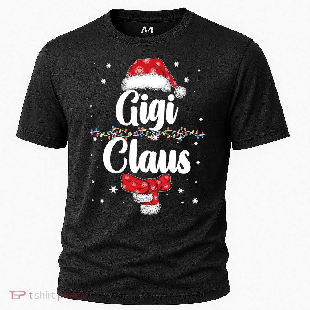 Cute Christmas Gigi Claus Performance Shirt