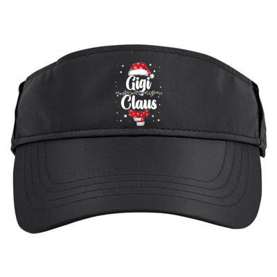 Cute Christmas Gigi Claus Adult Drive Performance Visor