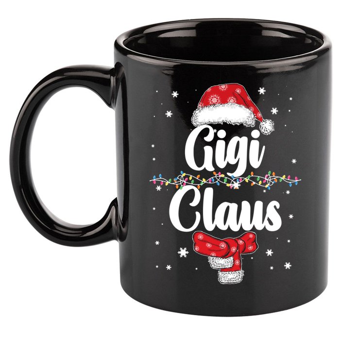 Cute Christmas Gigi Claus 11oz C Handle Ceramic Mug