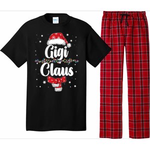 Cute Christmas Gigi Claus Pajama Set