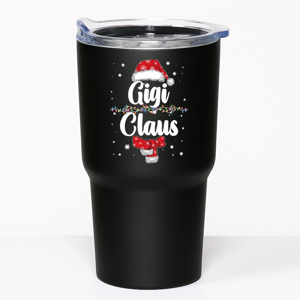 Cute Christmas Gigi Claus Tumbler