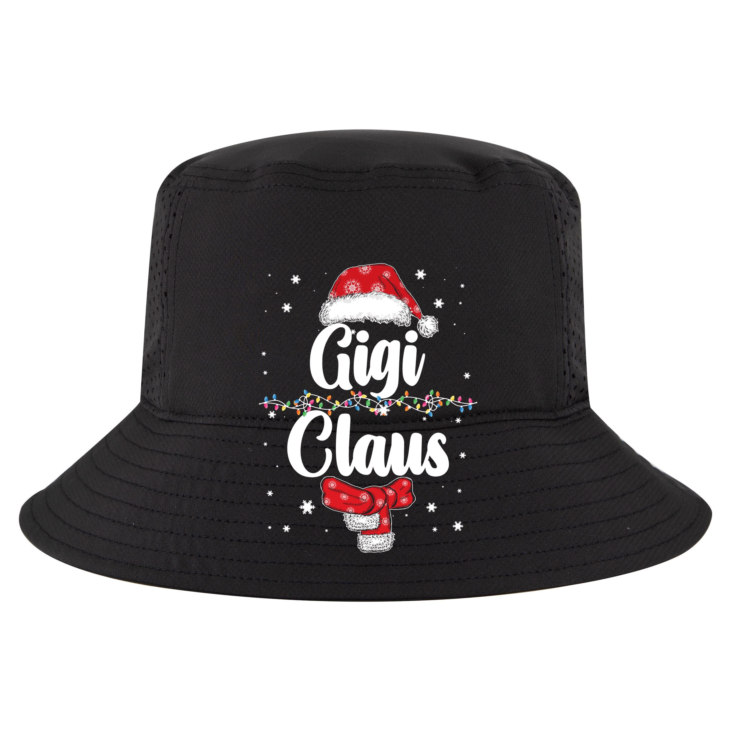 Cute Christmas Gigi Claus Vector Backpack