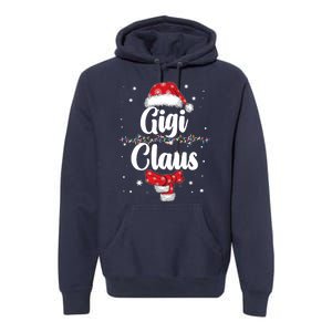 Cute Christmas Gigi Claus Premium Hoodie