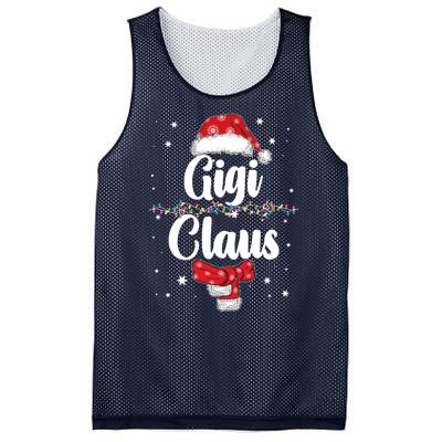 Cute Christmas Gigi Claus Mesh Reversible Basketball Jersey Tank