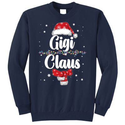 Cute Christmas Gigi Claus Tall Sweatshirt