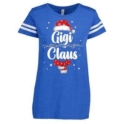 Cute Christmas Gigi Claus Enza Ladies Jersey Football T-Shirt