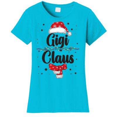 Cute Christmas Gigi Claus Women's T-Shirt