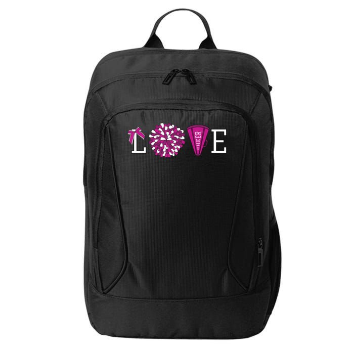 Cheerleader Cheerleading Graphic City Backpack