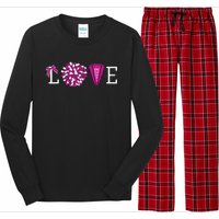 Cheerleader Cheerleading Graphic Long Sleeve Pajama Set