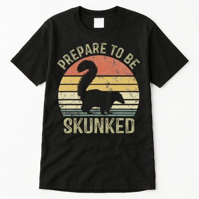 Cribbage Card Game Player Funny Lover Prepare To Be Skunked Tall T-Shirt