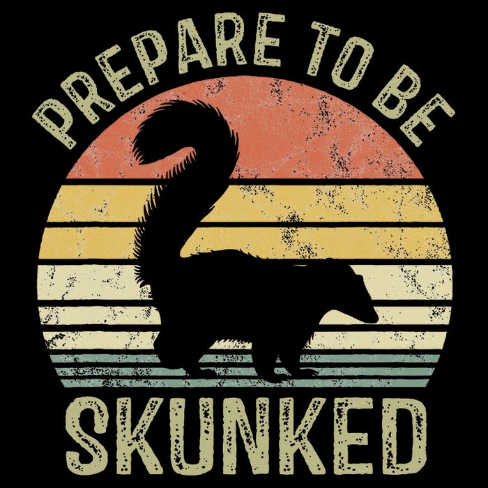 Cribbage Card Game Player Funny Lover Prepare To Be Skunked Flat Bill Trucker Hat