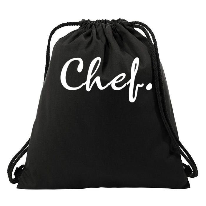 Chef Drawstring Bag