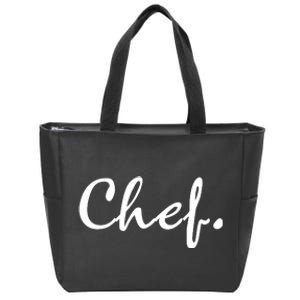 Chef Zip Tote Bag