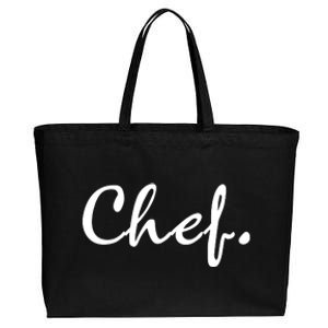 Chef Cotton Canvas Jumbo Tote