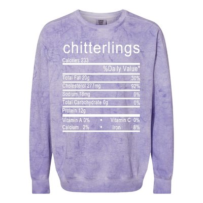 Chitterlings Colorblast Crewneck Sweatshirt