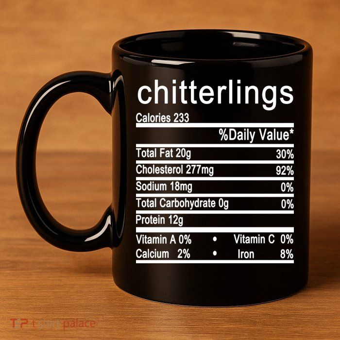 Chitterlings 11oz C Handle Ceramic Mug