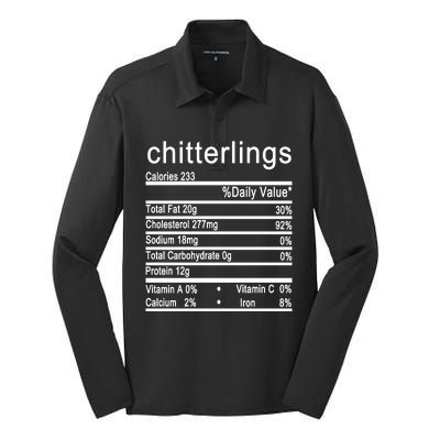 Chitterlings Silk Touch Performance Long Sleeve Polo