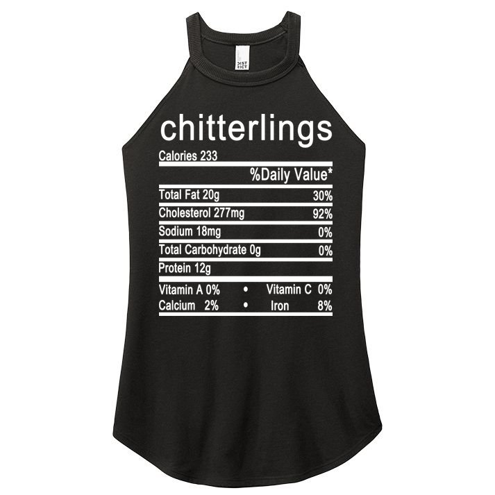 Chitterlings Women's Perfect Tri Rocker Tank
